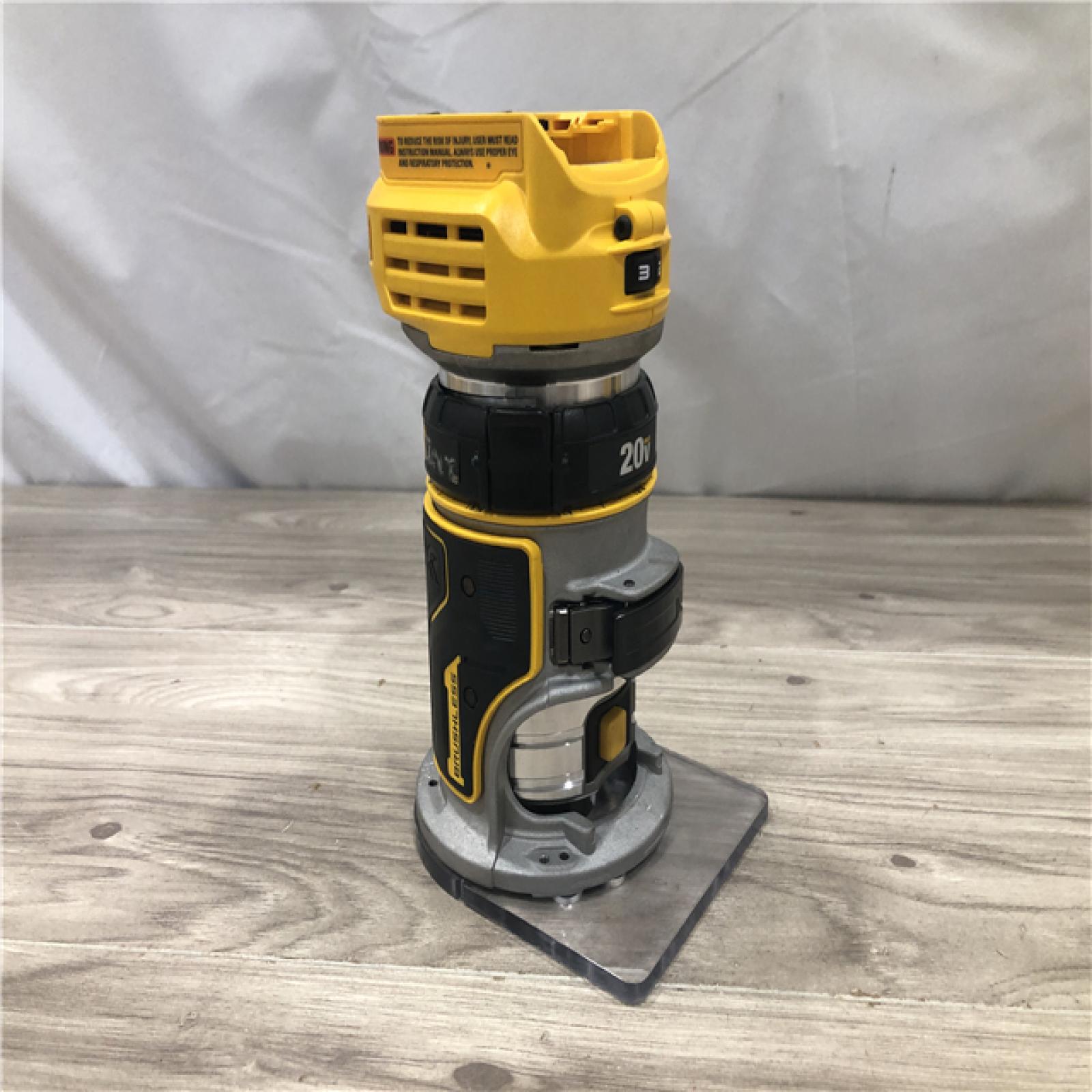 AS-IS Dewalt 20V MAX XR Cordless Compact Router (Tool Only)