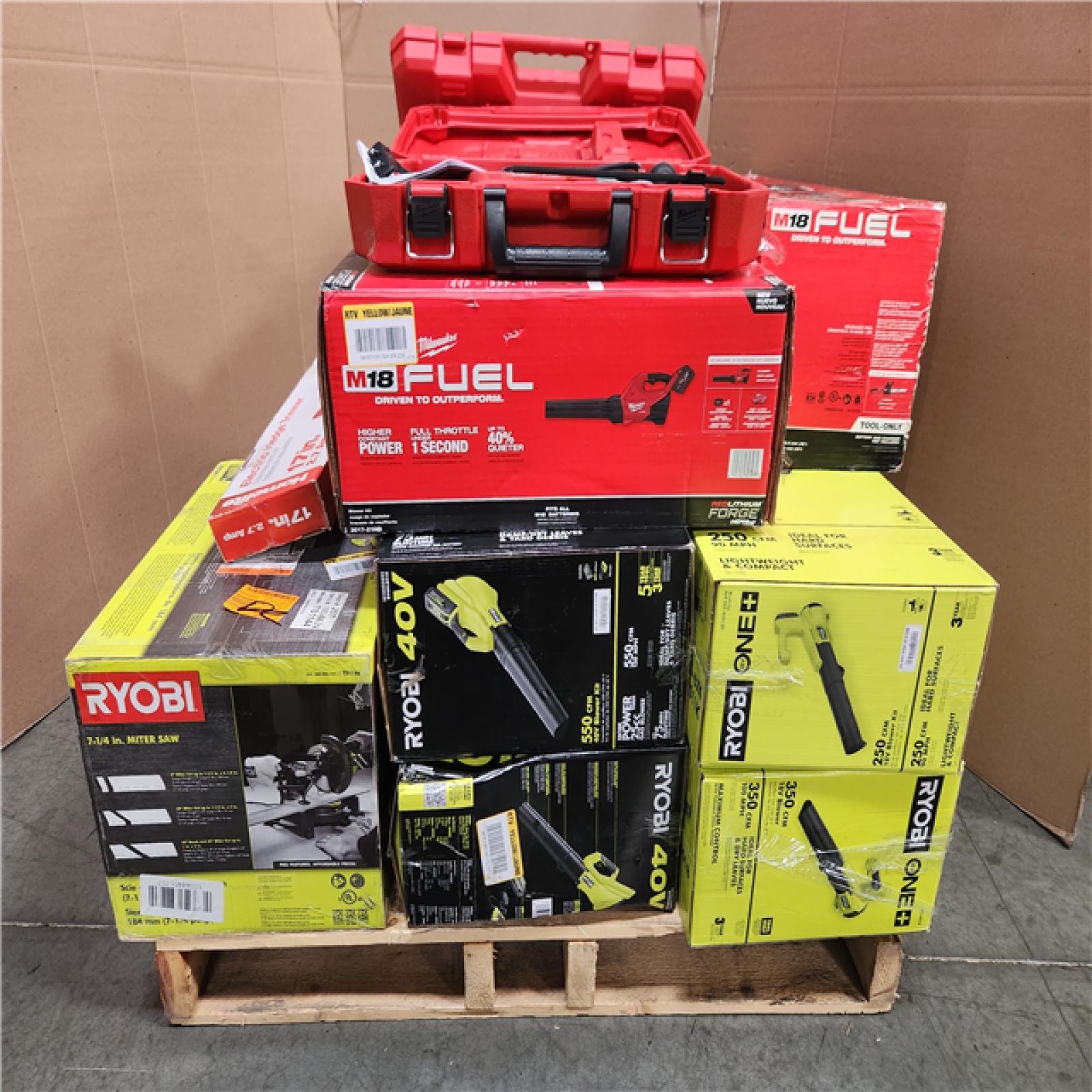 CALIFORNIA AS-IS TOOL PALLET