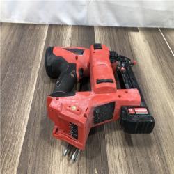 AS-IS Milwaukee FUEL 18-Volt Lithium-Ion Brushless Cordless 18-Gauge 1/4 in. Narrow Crown Stapler (Tool-Only)