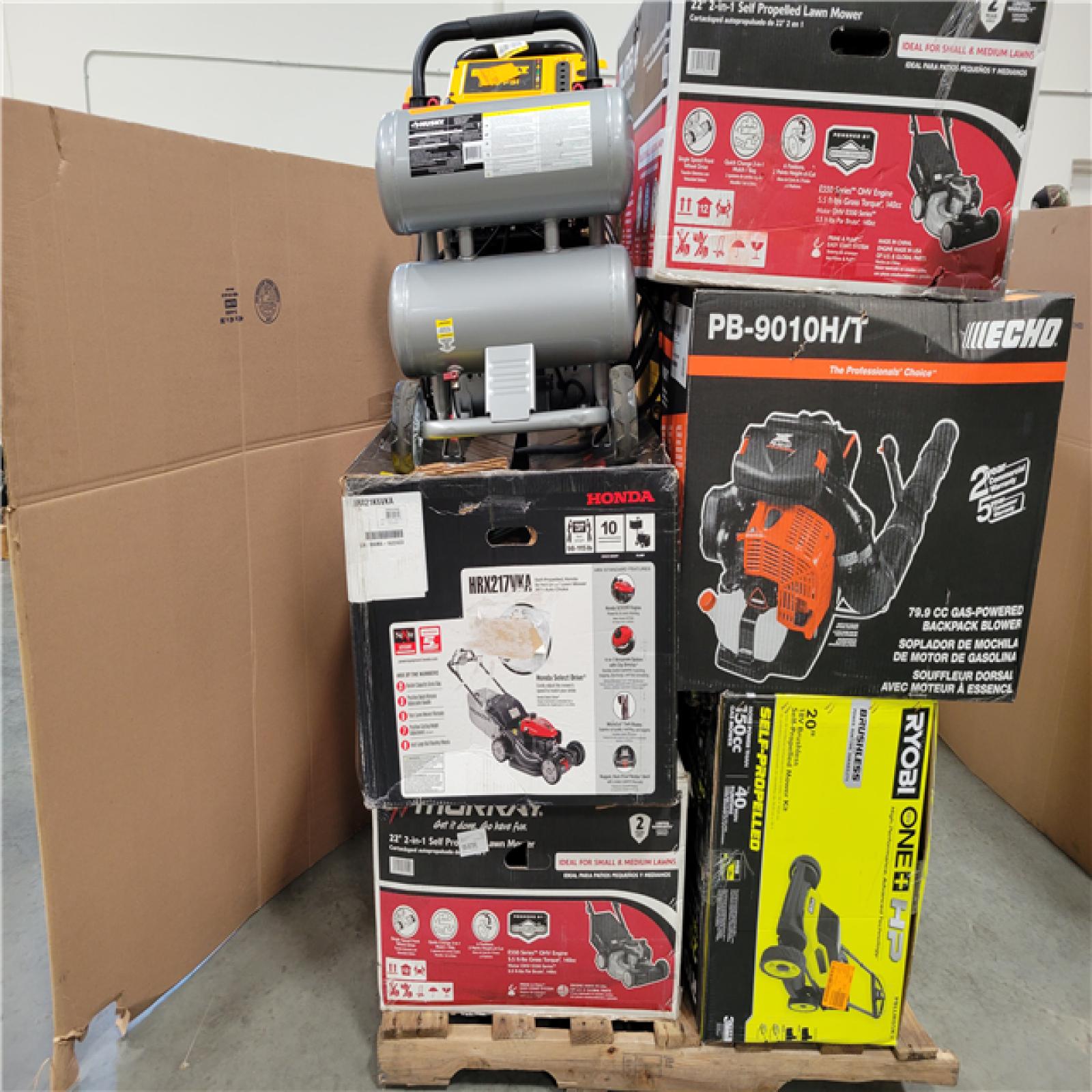 CALIFORNIA AS-IS OUTDOOR POWER EQUIPMENT