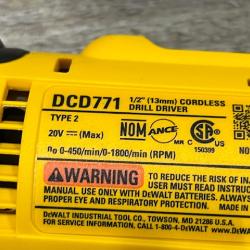 AS-IS DEWALT 20V MAX Cordless 1/2 in. Drill/Driver Kit