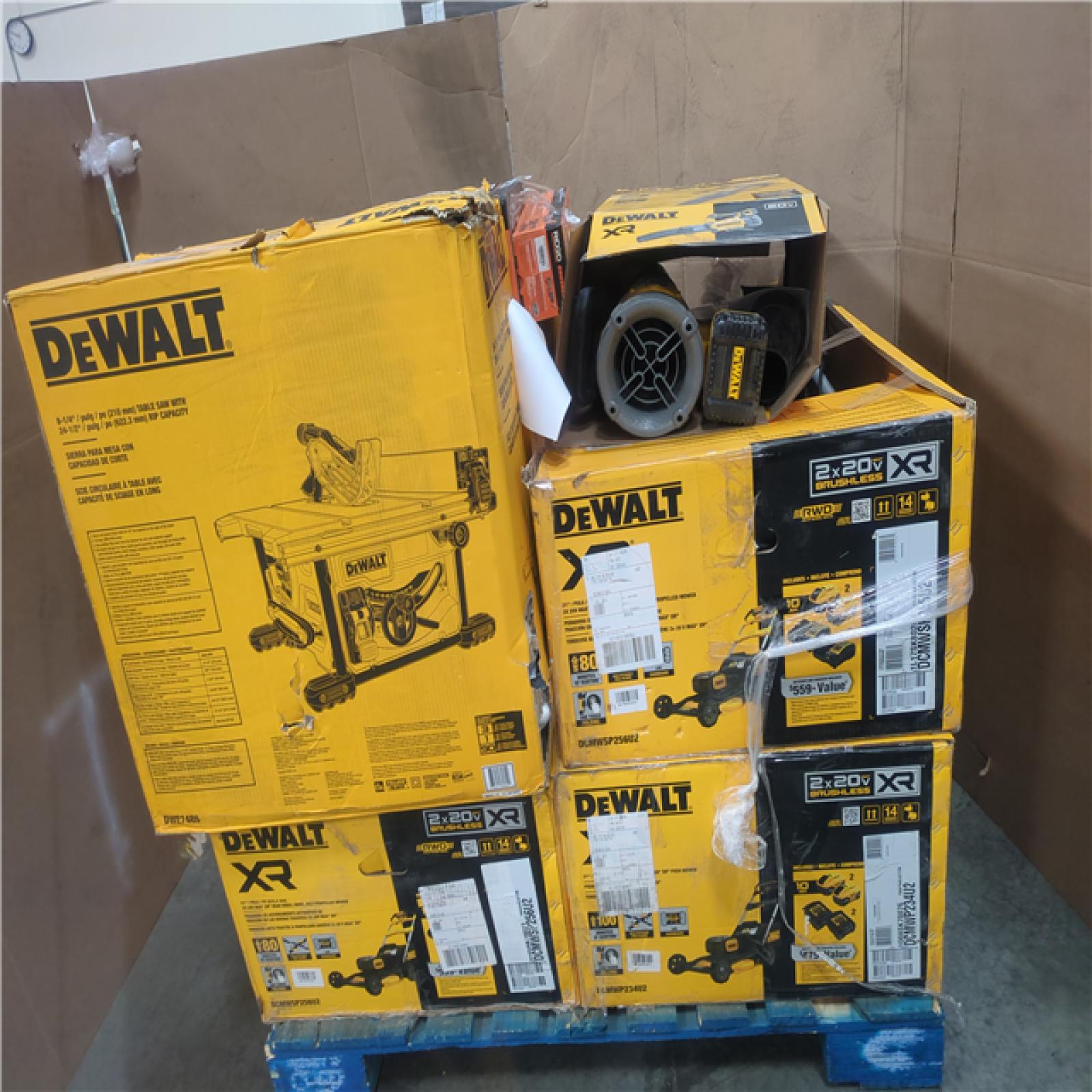 CALIFORNIA AS-IS TOOL PALLET