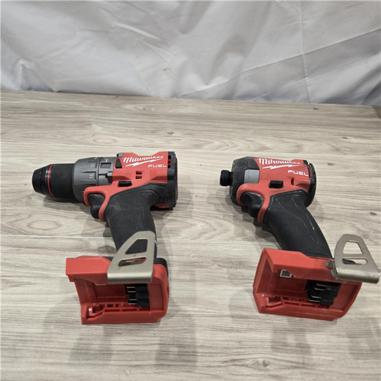 AS-IS MILWAUKEE FUEL 18V Cordless Hammer Drill and Impact Driver Combo Kit