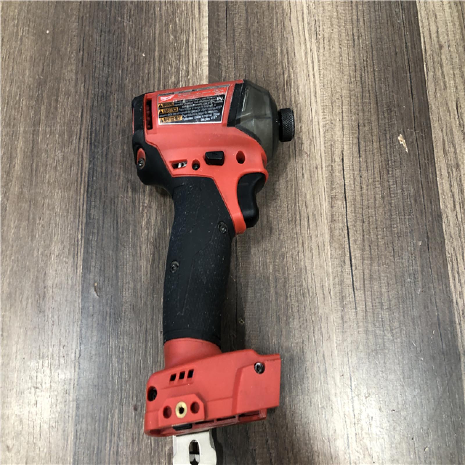 AS-IS Milwaukee  FUEL SURGE 18V Lithium-Ion Brushless Cordless 1/4 in. Hex Impact Driver (Tool-Only)