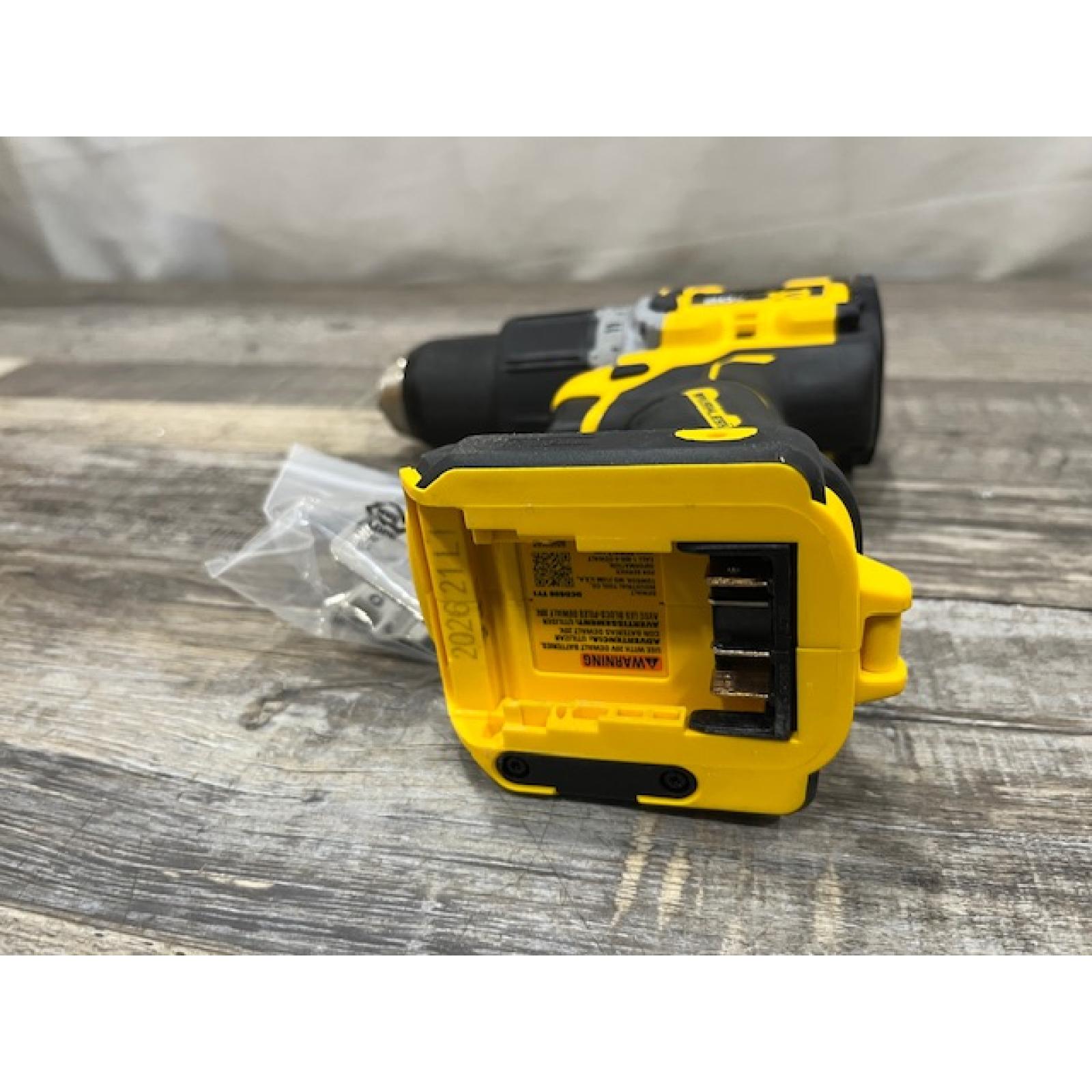 AS-IS DEWALT 20V XR Brushless Cordless 1/2 in. Hammer Drill (Tool-Only)