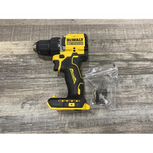 AS-IS DEWALT ATOMIC 20-Volt MAX Brushless Cordless 1/2 in. Drill Driver (Tool-Only)
