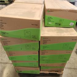 Phoenix Location NEW Seasons Square Drop-in Sink Vitreous China 4 Faucet Center Front Overflow White ADA Compliant Pallet  (19 Sinks) (Sealed)