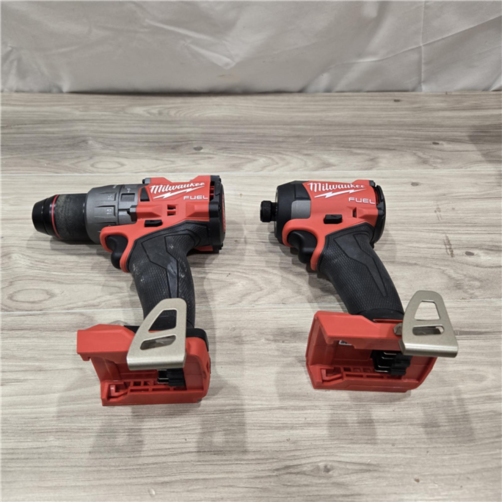 AS-IS MILWAUKEE FUEL 18V Cordless Hammer Drill and Impact Driver Combo Kit
