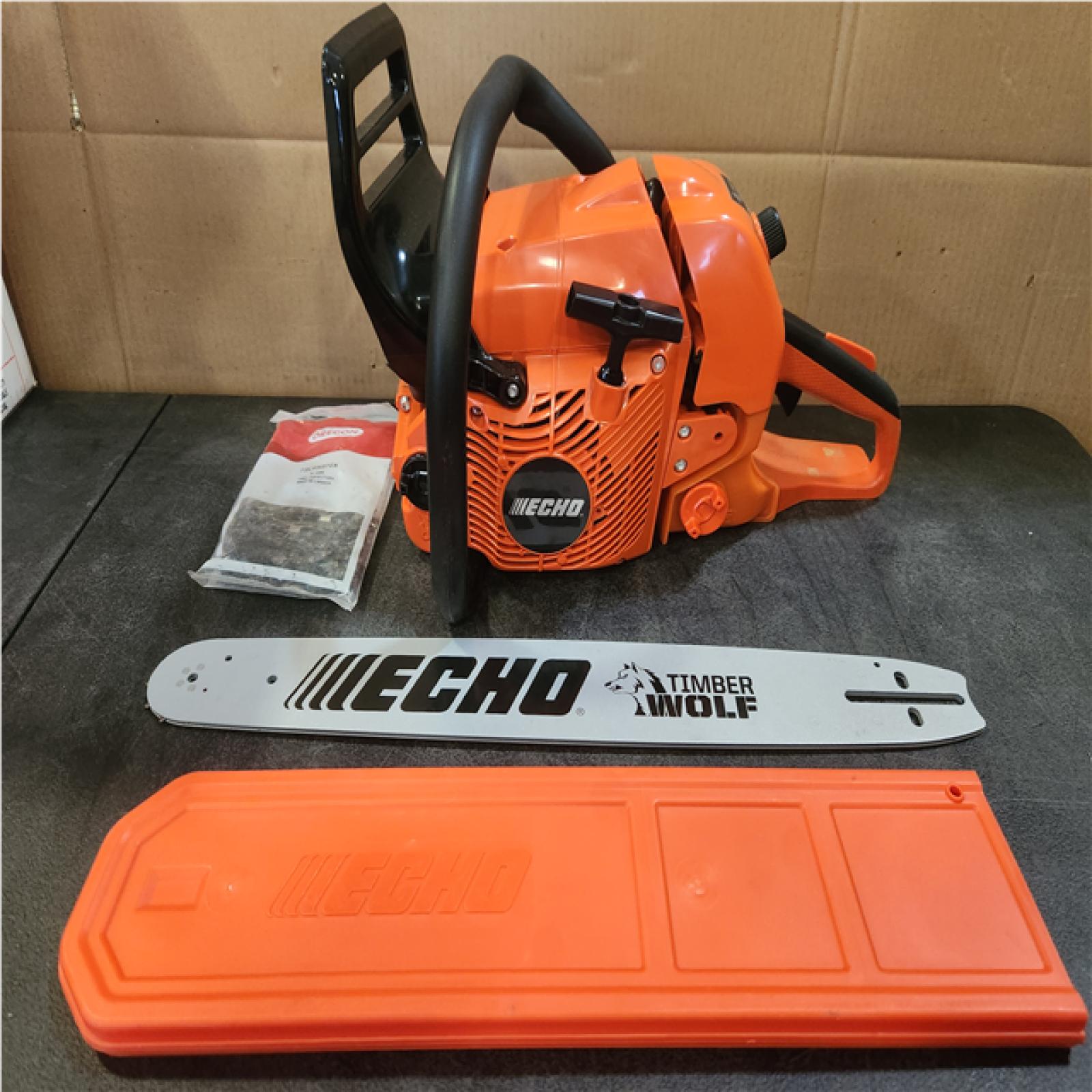 Phoenix NEW ECHO 20 in. 59.8 cc Gas 2-Stroke Rear Handle Timber Wolf Chainsaw