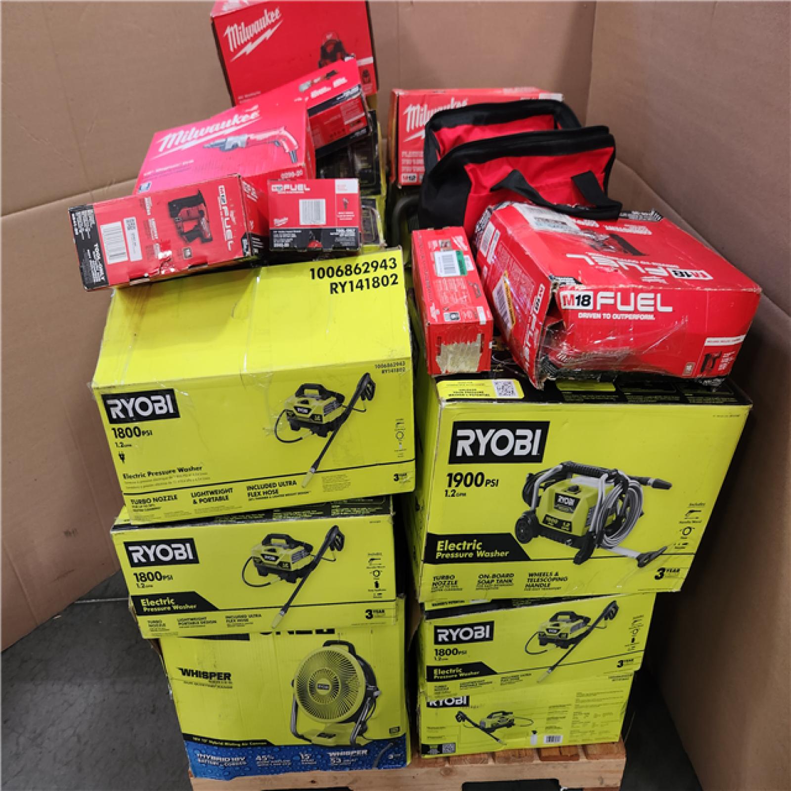 CALIFORNIA AS-IS TOOL PALLET