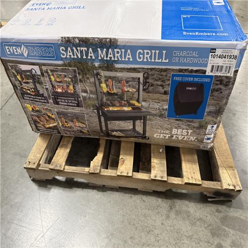 California AS-IS Santa Maria Grill Charcoal or Hardwood (Damaged Box)