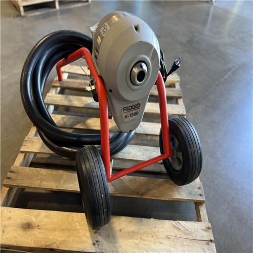 DALLAS LOCATION- RIDGID K1500SP-B 120-V Drain-Cleaning Machine for 2-10 in. Lines with 150 ft.