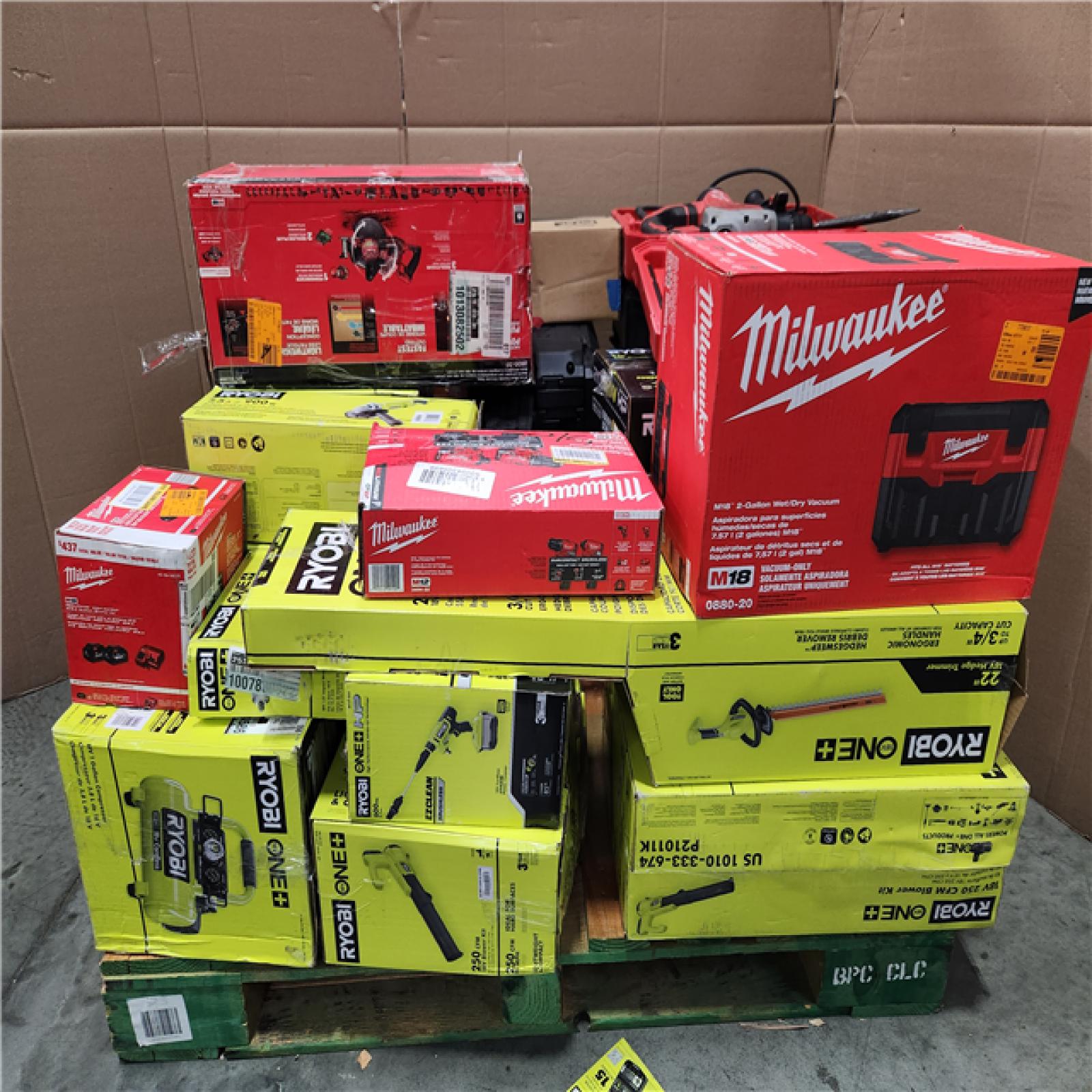 CALIFORNIA AS-IS TOOL PALLET