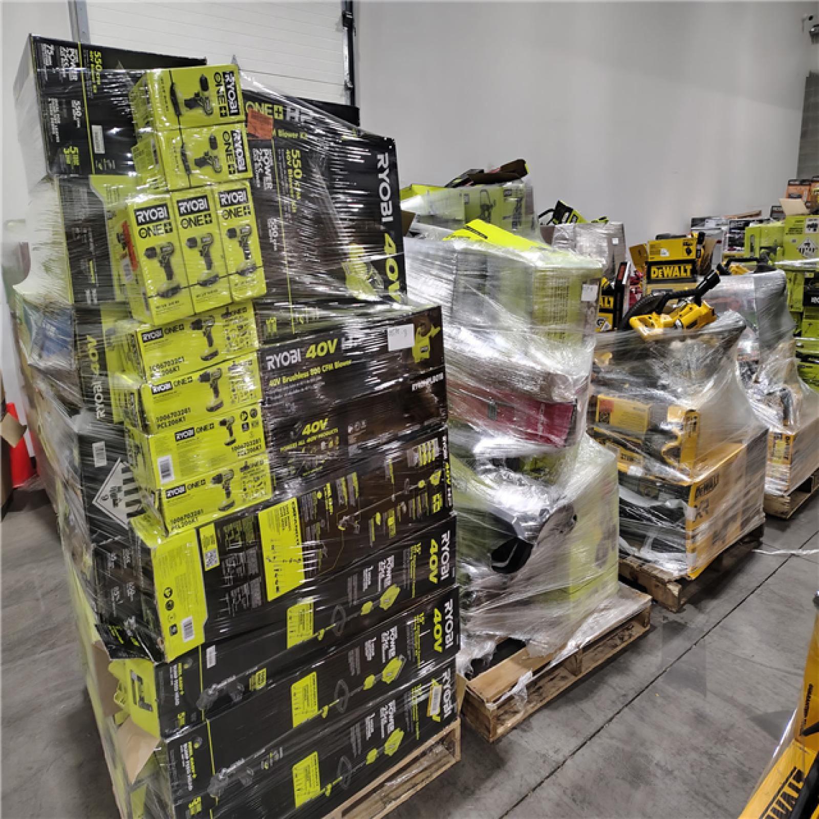 Pittston Location As-Is Power Tools Partial Truckload (14 Pallets) 0570-A