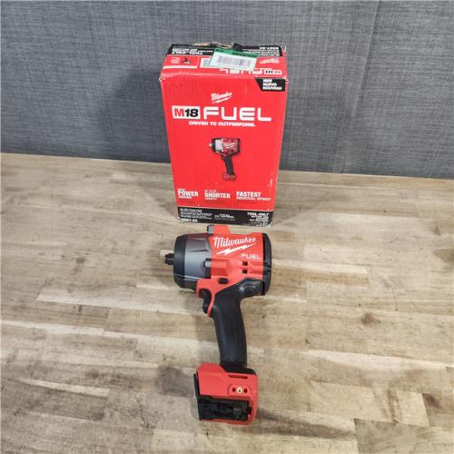 HOUSTON LOCATION - AS-IS (APPEARS LIKE NEW) Milwaukee M18 FUEL 18V Lithium-Ion Brushless Cordless 1/2 in. Impact Wrench with Friction Ring (Tool-Only)