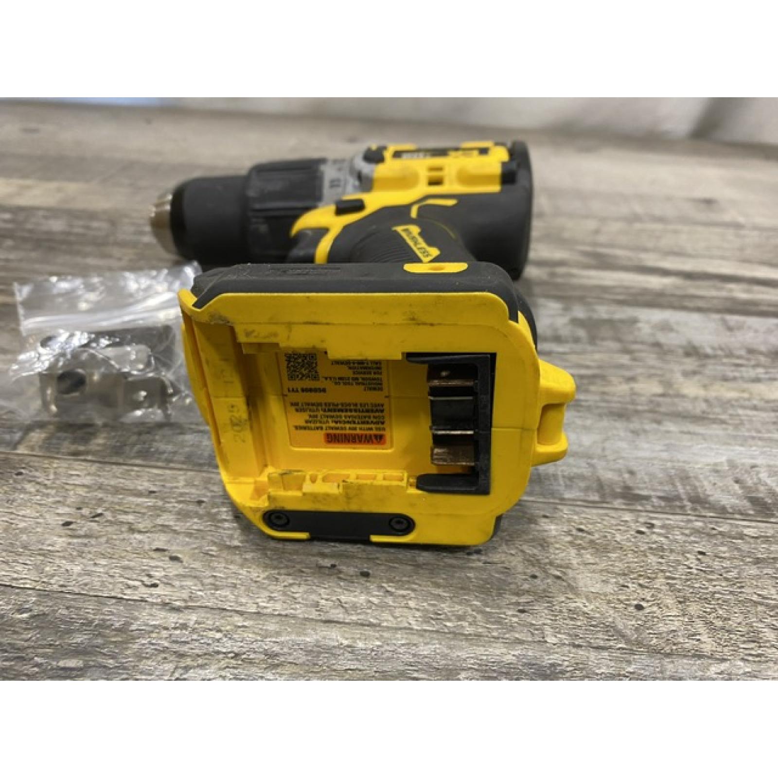 AS-IS DEWALT 20V XR Brushless Cordless 1/2 in. Hammer Drill (Tool-Only)