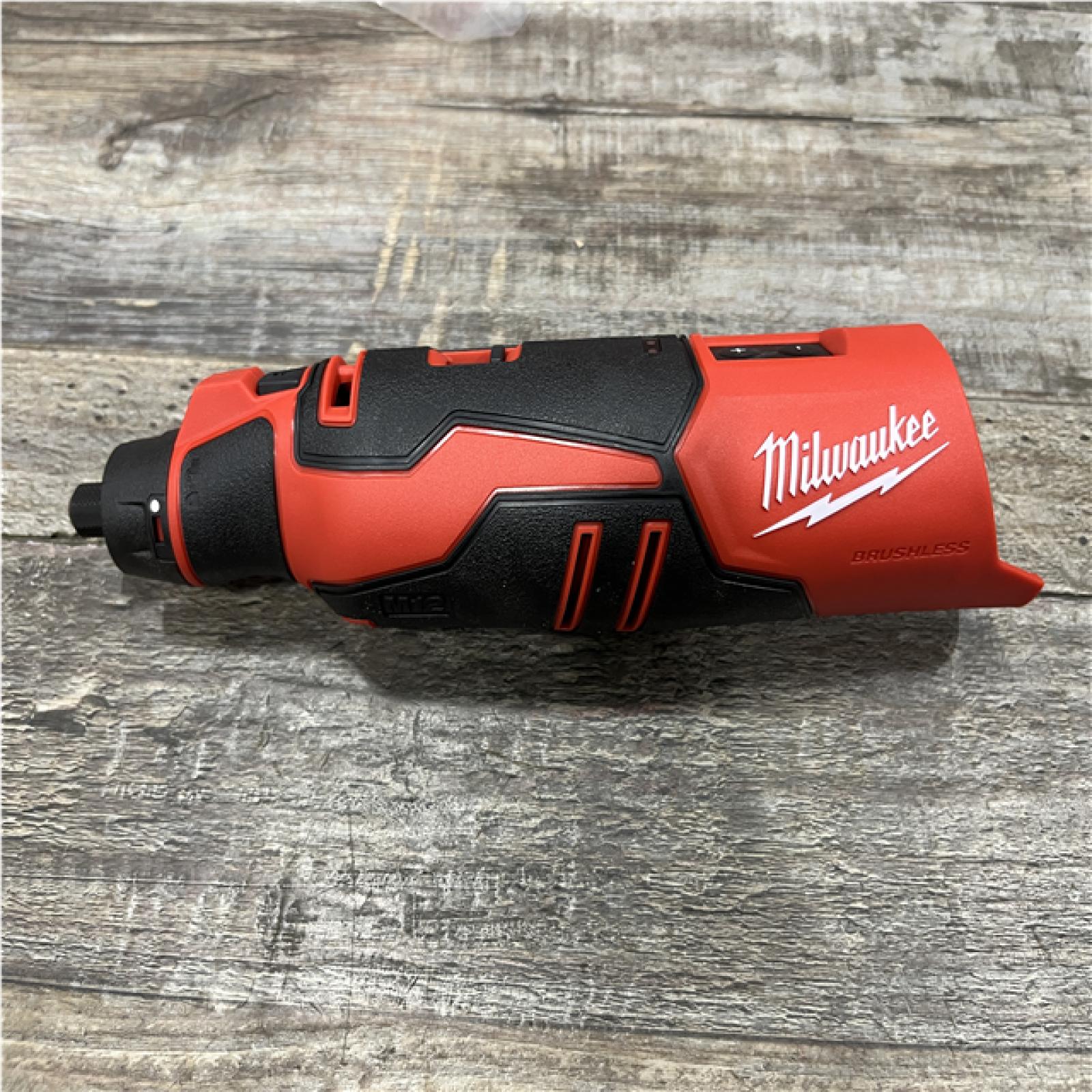 AS-IS Milwaukee 12V Lithium-Ion Cordless Brushless Rotary Tool Kit