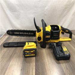 AS-IS DEWALT FLEXVOLT 60V MAX 16in. Brushless Cordless Battery Powered Chainsaw Kit