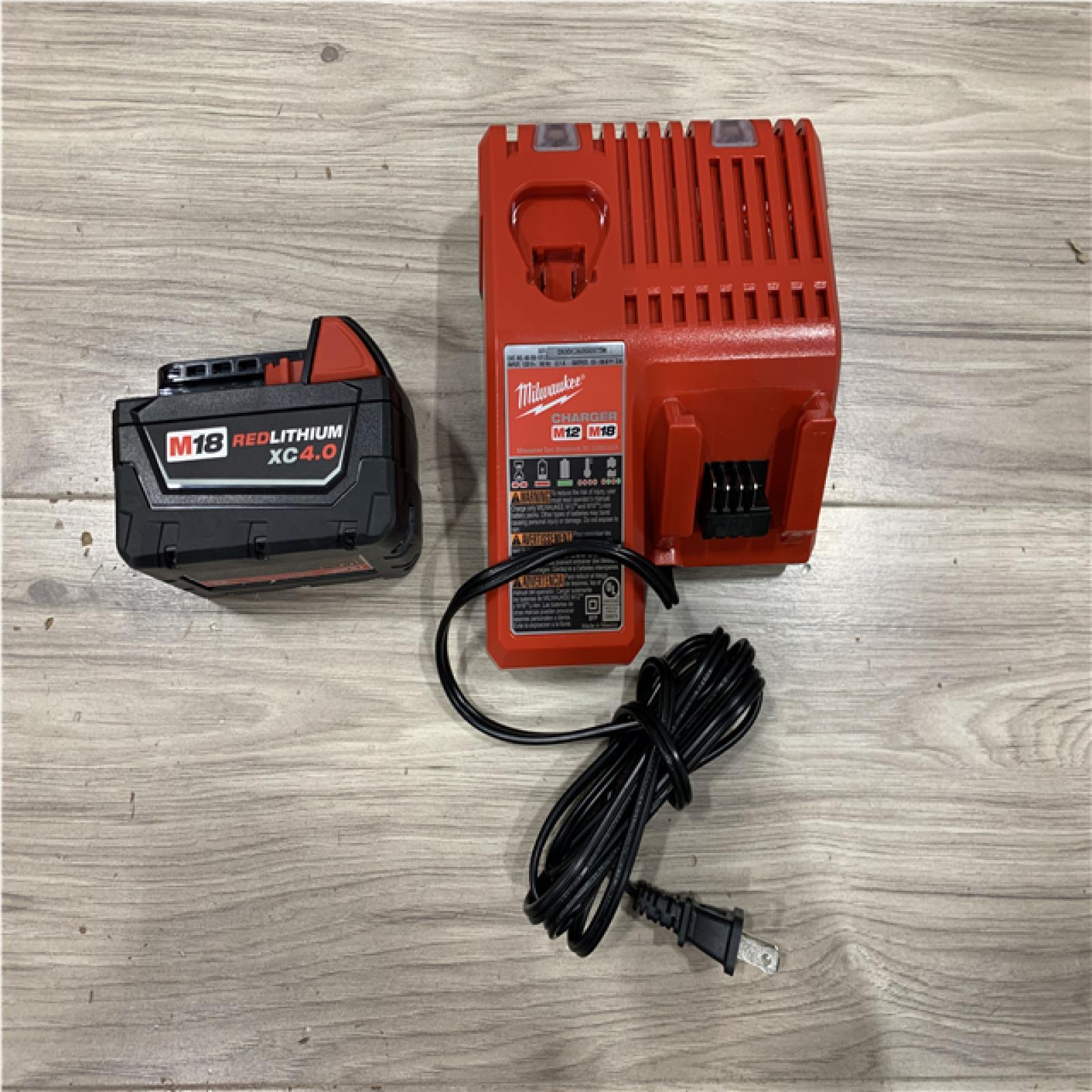 AS-IS Milwaukee 18V Lithium-Ion Compact Brushless Cordless 1/4 in. Impact Driver Kit