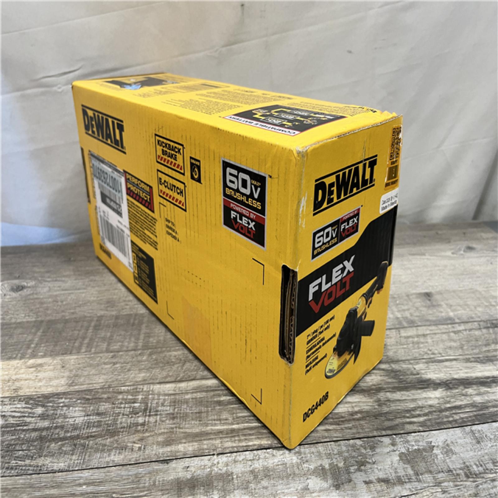 NEW - DEWALT FLEXVOLT 60V Cordless 7 in. Angle Grinder (Tool-Only)
