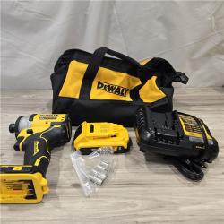 AS-IS DeWALT ATOMIC 20V MAX Cordless Compact Impact Driver Kit