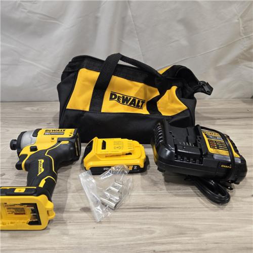 AS-IS DeWALT ATOMIC 20V MAX Cordless Compact Impact Driver Kit