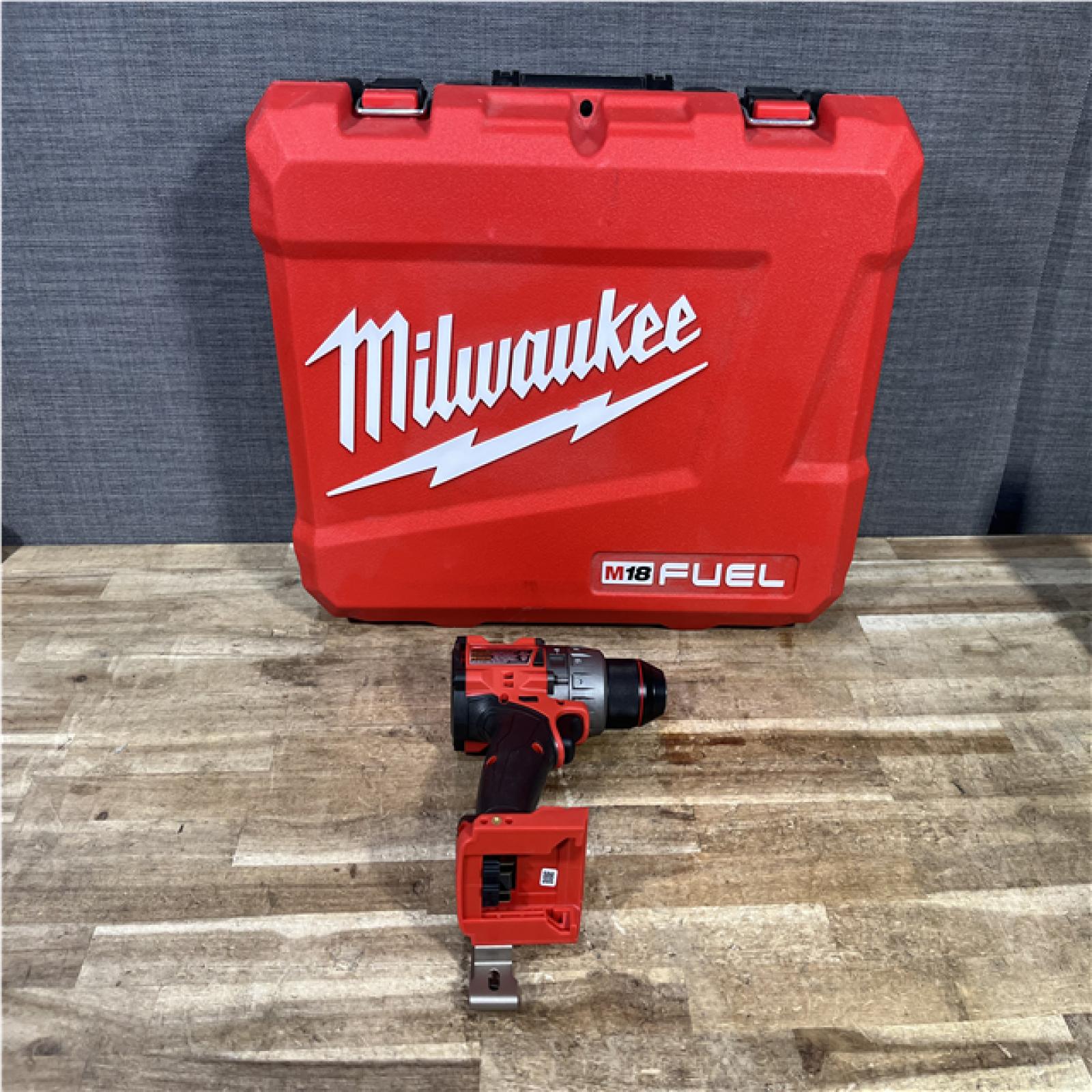 Houston Location AS-IS Milwaukee FUEL 18V Lithium-Ion Brushless Cordless 1/2 in. Hammer Drill/Driver (Tool-Only)