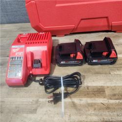 HOUSTON LOCATION - AS-IS Milwaukee M18 18V Lithium-Ion Cordless Short Throw Press Tool Kit