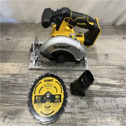 AS-IS DEWALT 20V MAX Cordless Brushless 6-1/2 in. Sidewinder Style Circular Saw (Tool Only)