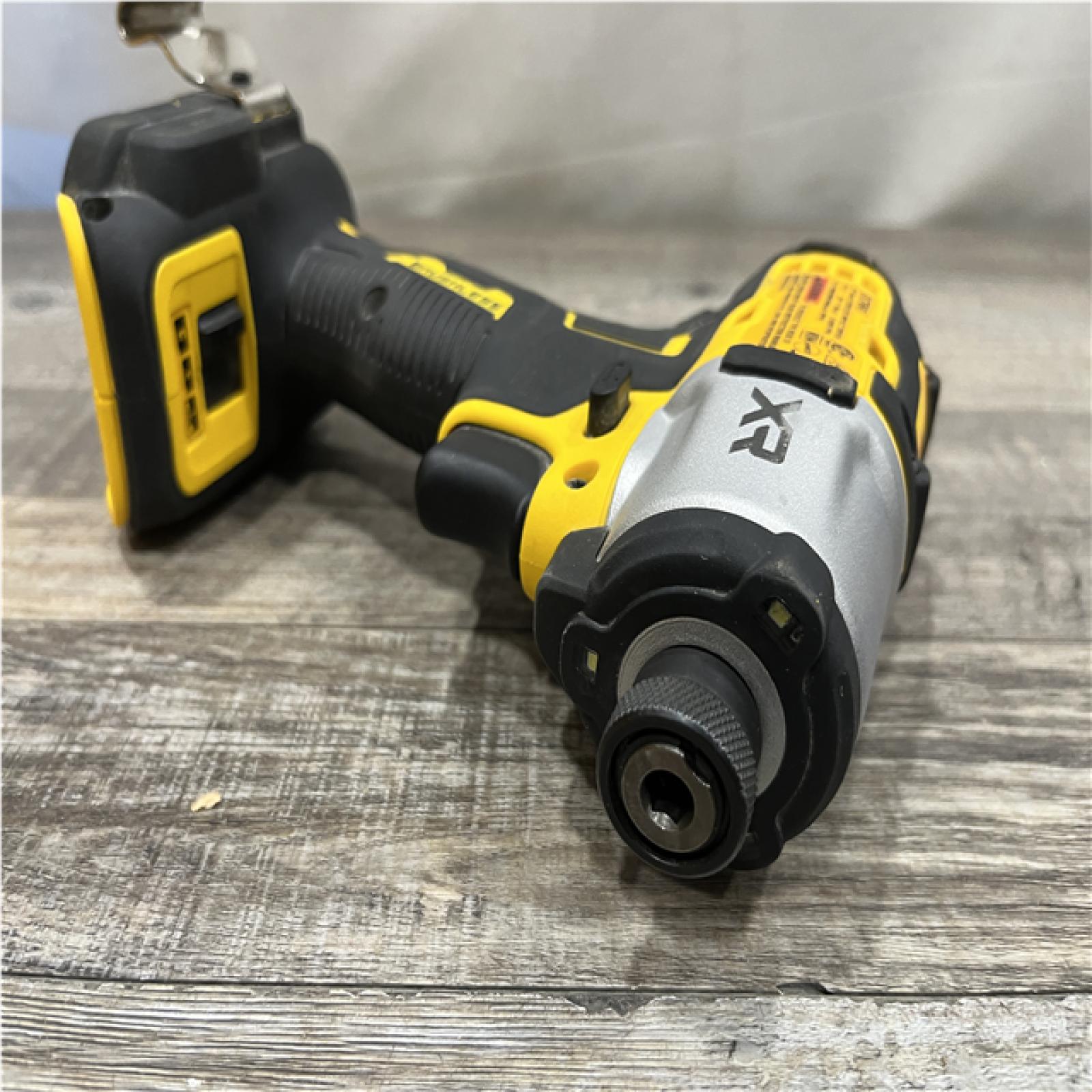 AS-IS DEWALT 20-Volt Maximum XR Lithium-Ion Cordless Brushless 1/4 in. 3-Speed Impact Driver Kit