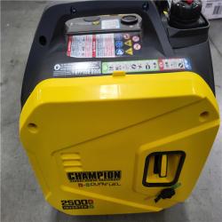 CALIFORNIA NEW CHAMPION 2500 WATT INVERTER GENERATOR