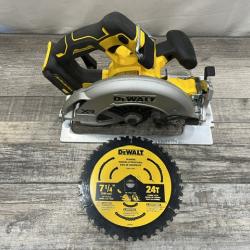 AS-IS DEWALT 20-Volt MAX 7-1/4 in. Cordless Circular Saw (Tool Only)