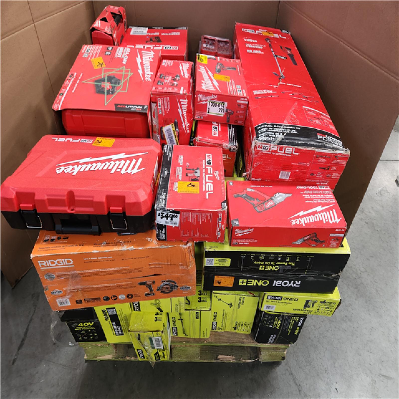 California AS-IS TOOL PALLET