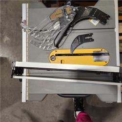 As-Is- DEWALT 15 Amp Corded 8-1/4 in. Compact Portable Jobsite Tablesaw