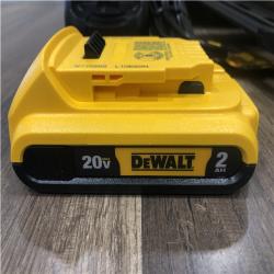 AS-IS DEWALT 20V MAX XR 16-Gauge Electric Cordless Angled Finishing Nailer Kit