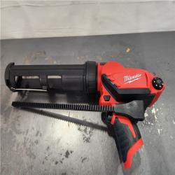 AS-IS- Milwaukee 12V Lithium-Ion Cordless 10 oz. Adhesive and Caulk Gun (Tool-Only)