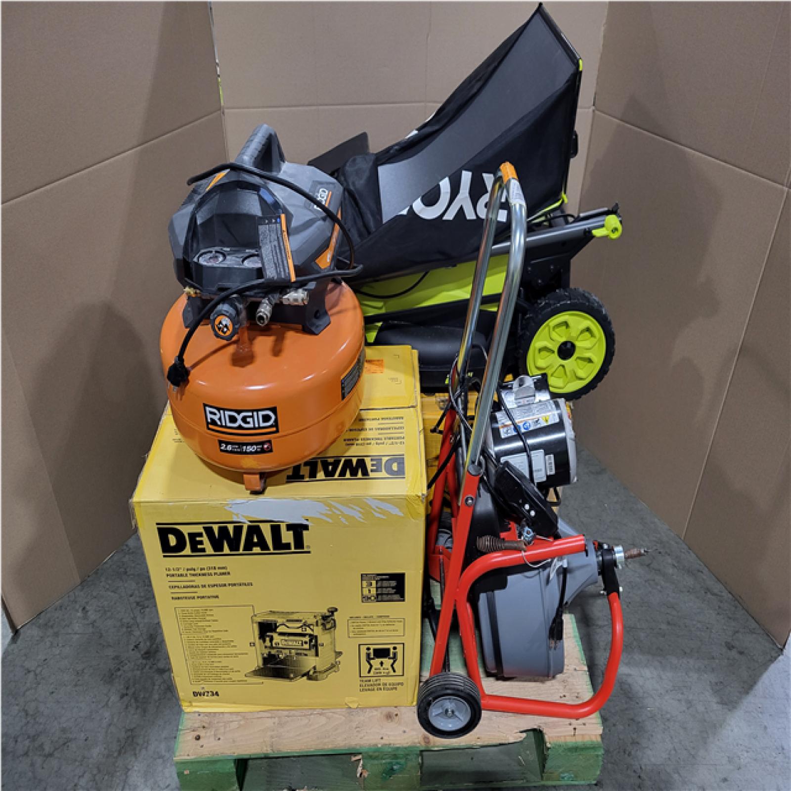CALIFORNIA AS-IS OUTDOOR POWER EQUIPMENT