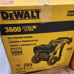 Dallas Location - As-Is DEWALT 3600 PSI 2.5 GPM Gas Pressure Washer -Appears Like New Condition