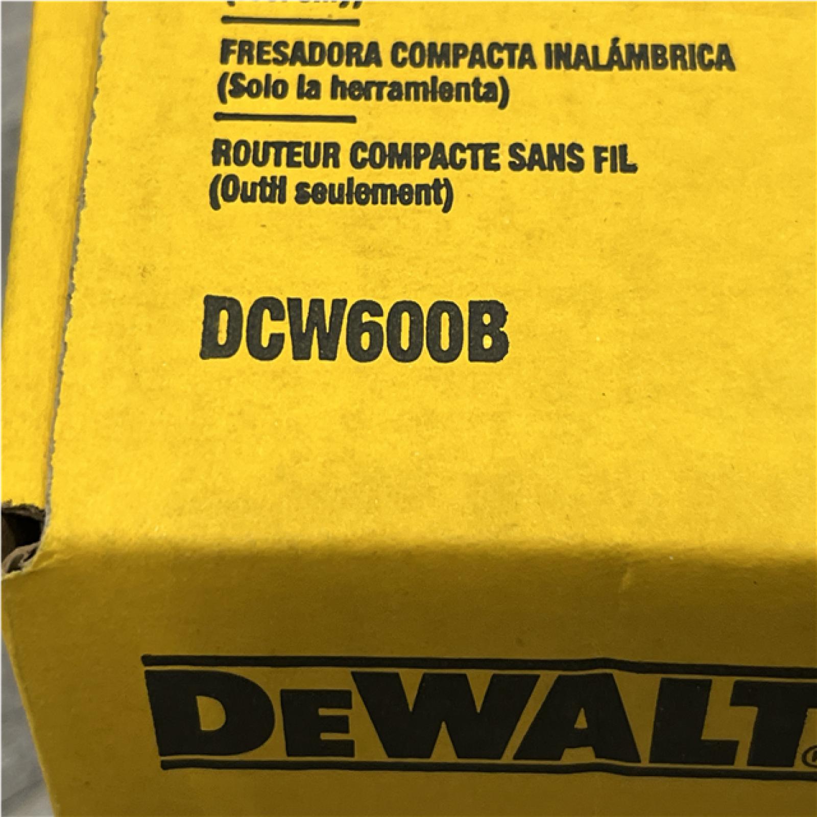 NEW - DEWALT 20V MAX XR Cordless Brushless Fixed Base Compact Router (Tool Only)