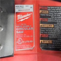 HOUSTON LOCATION - AS-IS Milwaukee FUEL 18V Lithium-Ion Cordless 7-1/4 in. Rear Handle Circular Saw (Tool-Only)