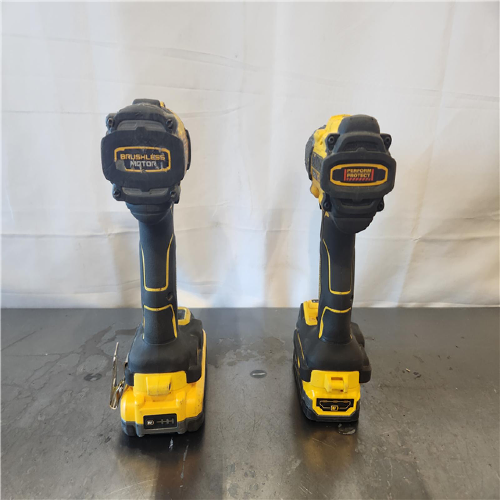 AS-IS- DEWALT 20V XR Lithium-Ion Cordless 2-Tool Combo Kit