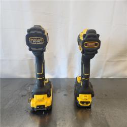 AS-IS- DEWALT 20V XR Lithium-Ion Cordless 2-Tool Combo Kit