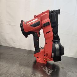 AS-IS- Milwaukee M18 FUEL 18-Volt Lithium-Ion Brushless Cordless Coil Roofing Nailer (Tool Only)