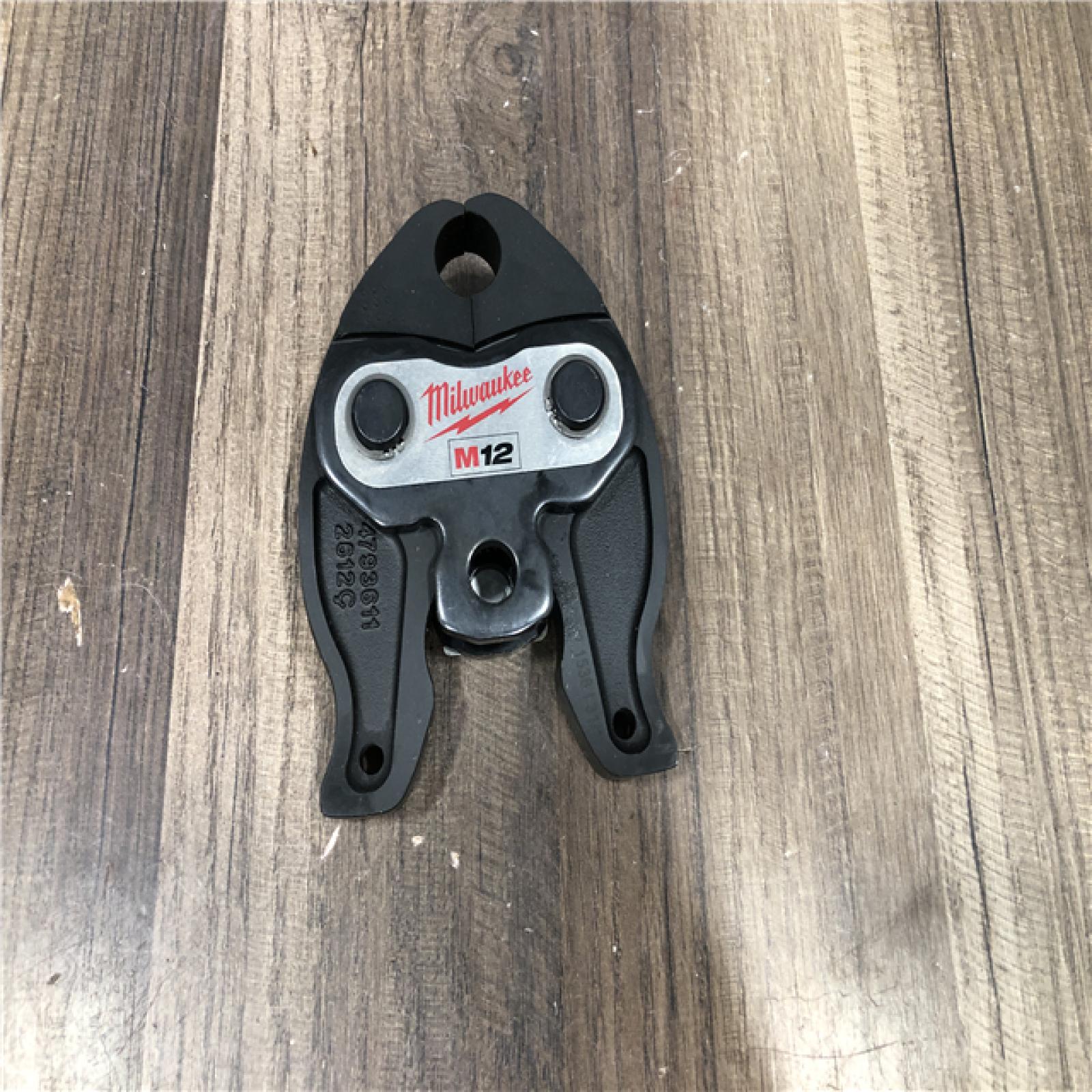 AS-IS Milwaukee 1/2 in. PEX Crimp Jaw for M12 FORCE LOGIC Press Tool