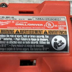 AS-IS Milwaukee 18V Lithium-Ion Brushless Cordless Compact Drill/Impact Combo Kit