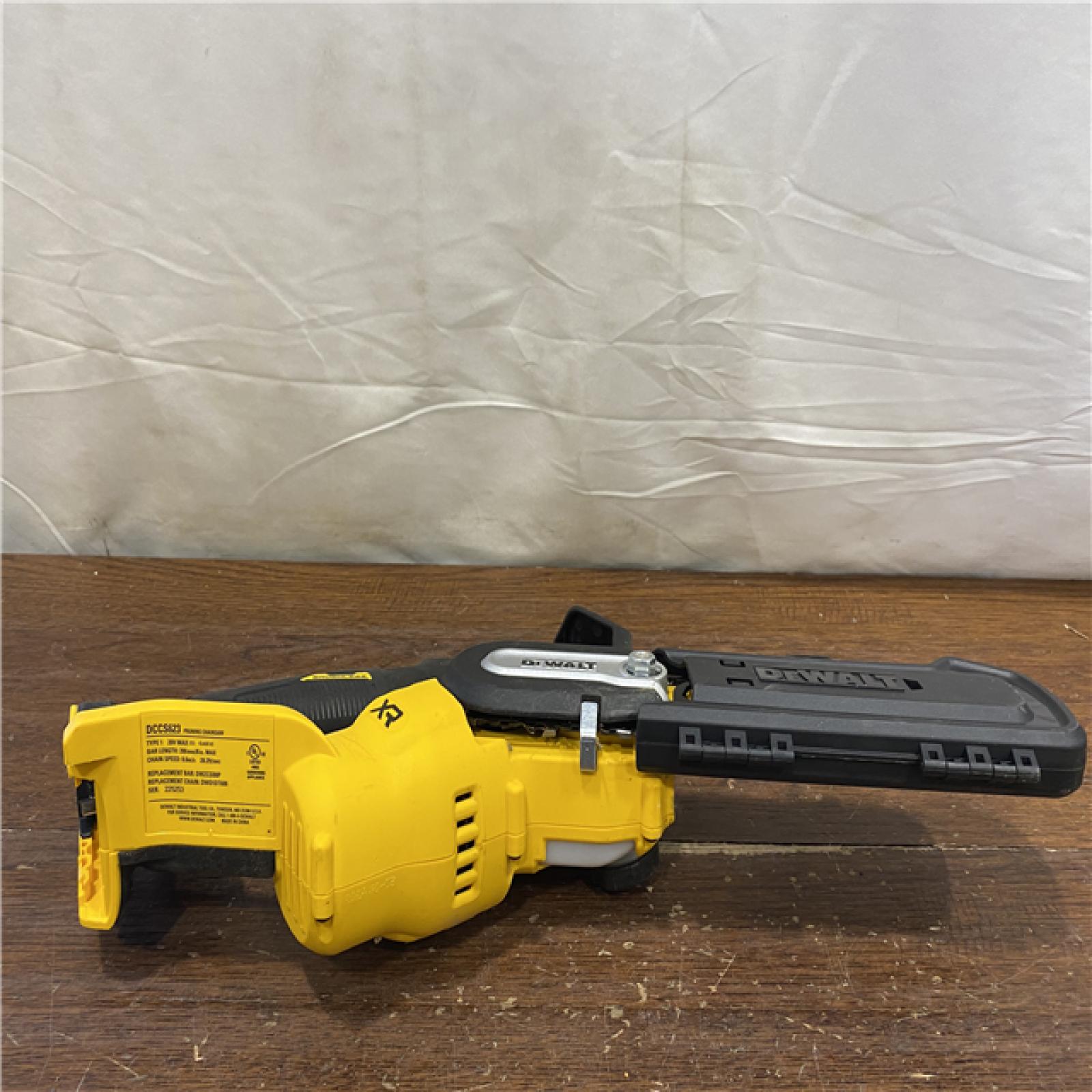 AS-IS 20V MAX 8 in. Brushless Cordless Battery Powered Pruning Chainsaw (Tool Only)