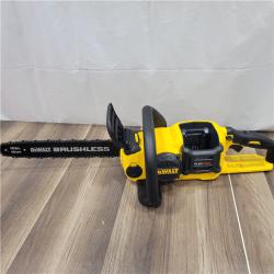 AS-IS   DEWALT DCCS672B FLEXVOLT 60V MAX Brushless Cordless 18 Chainsaw (Tool Only)