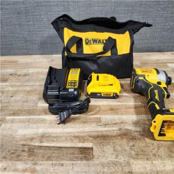 HOUSTON LOCATION - AS - IS DEWALT Atomic 20V Max Lithium-Ion Brushless Cordless Compact 1/4 in. Impact Driver Kit