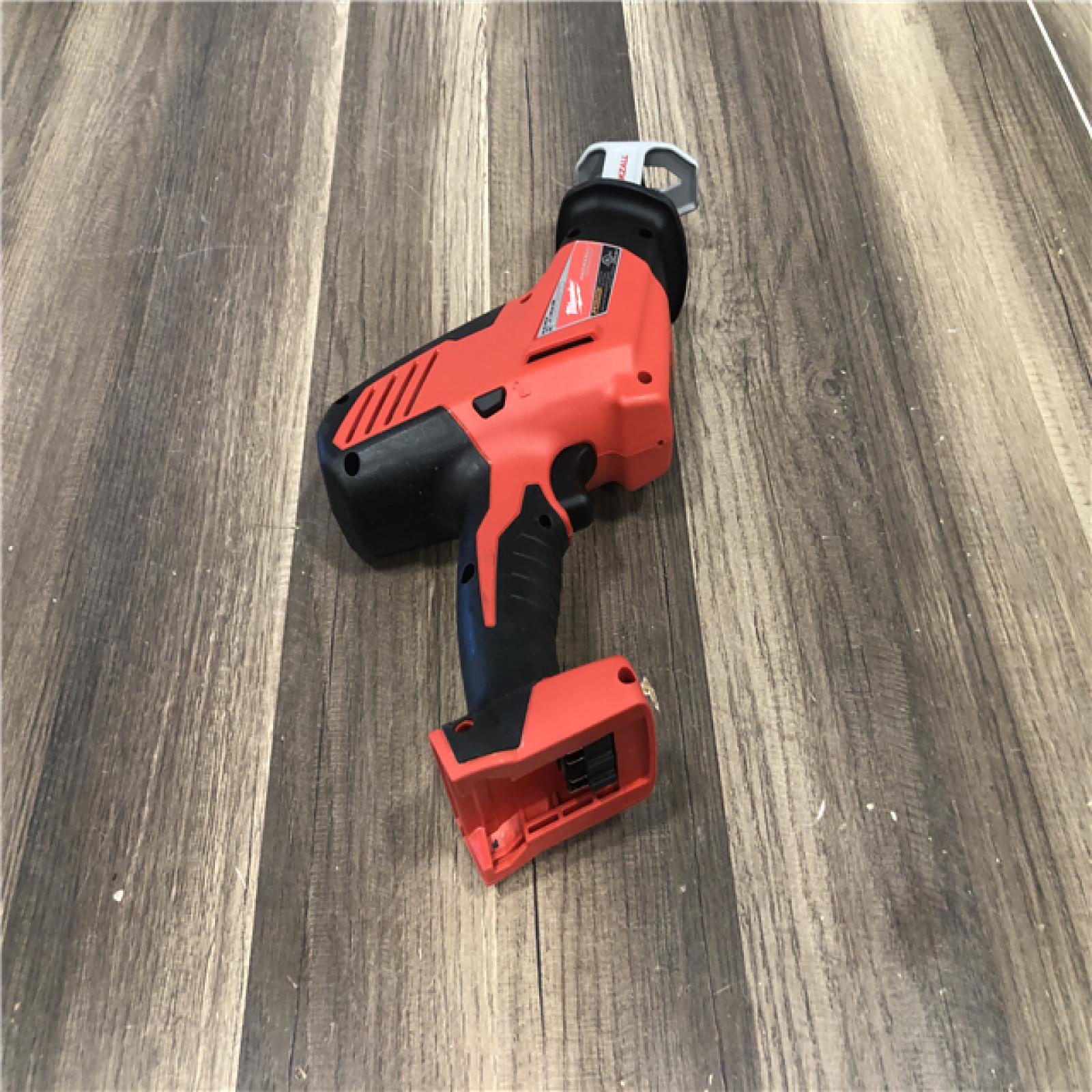AS-IS Milwaukee M18 18V Lithium-Ion Cordless HACKZALL Reciprocating Saw (Tool-Only)