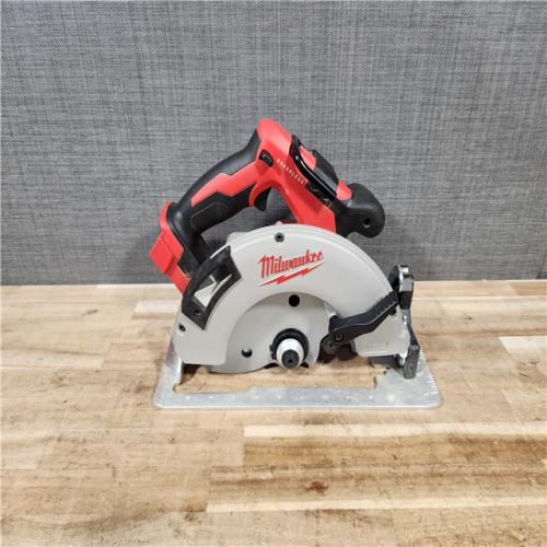 HOUSTON LOCATION - AS - IS Milwaukee 18V Lithium-Ion Cordless 6-1/2 in. Circular Saw (Tool-Only)